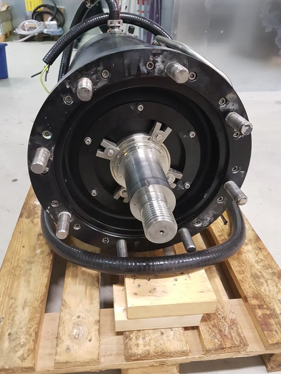 Motor with thrust bearing